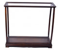 13 X 34 X 31.5 Classic Brown For Midsize Tall Ship  Display Case