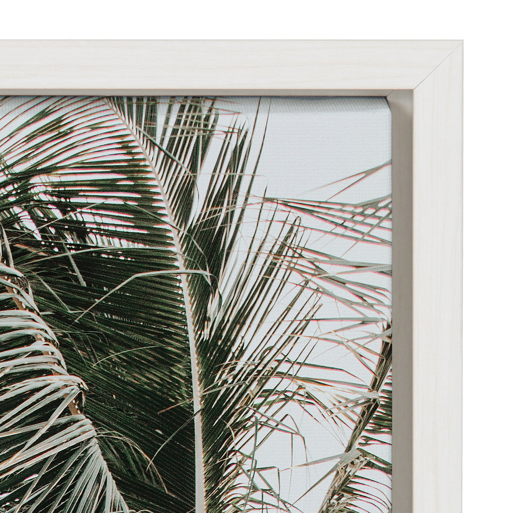 Sylvie Palm Trees Framed Canvas by Alicia Abla