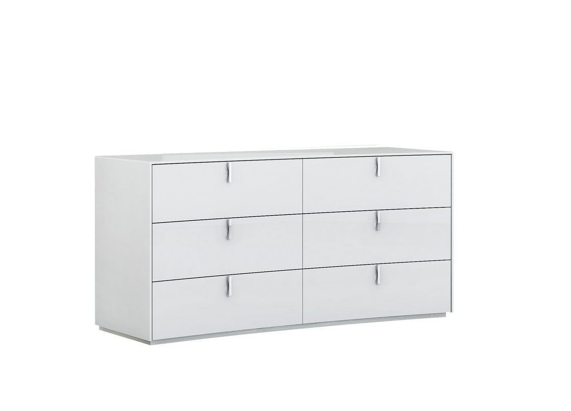 62 X 19 X 30 White  Dresser