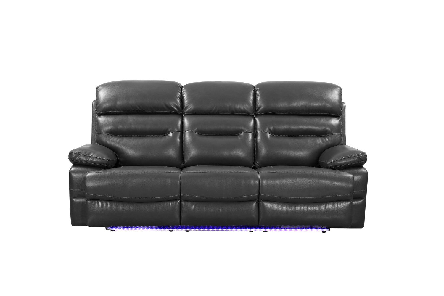 89 X 40 X 41 Gray  Power Reclining Sofa