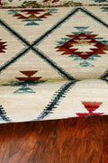 8 X 10 Ivory Lodge Area Rug