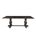 Manchester Dining Table, Charcoal