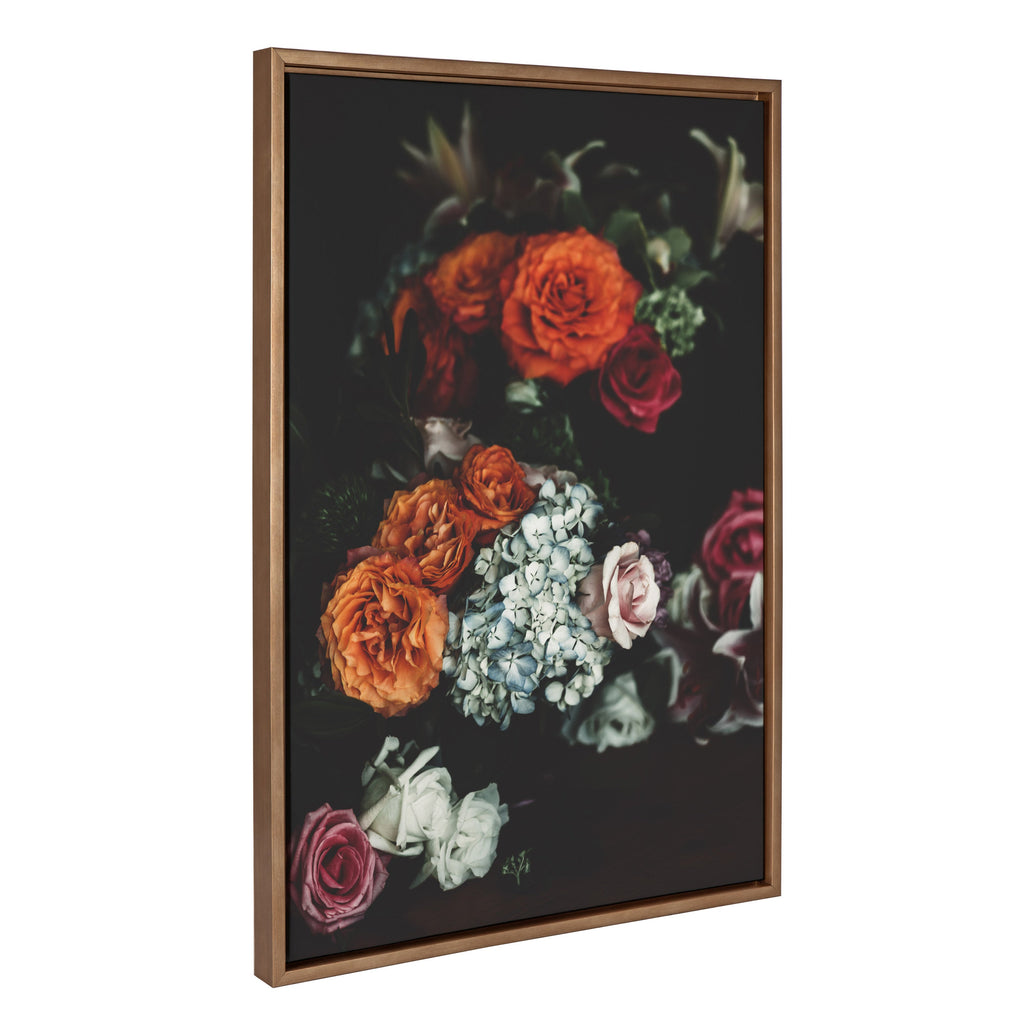 Sylvie Abundance Framed Canvas by Alicia Abla