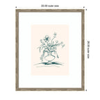 Framed Art Summer Stems by Kate Aurelia Holloway
