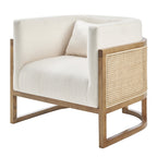 New Pacific Direct Velma Accent Chair - Engineered Wood, Natural Color, Model 3900092-279