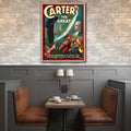 36 X 48 Vintage 1926 Carter Witchcraft Magic Poster Wall Art