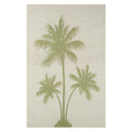 5 X 7 Green Palm Tree Indoor Outdoor Area Rug