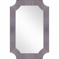 Grey Antiqued Framed Mirror