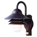 Antique Bronze Motion Sensor Outdoor Wall Light