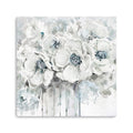 20 Winter Blues Flower Canvas Wall Art