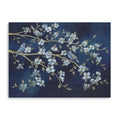 32 x 24 Watercolor Midnight Bird Rendevouz Canvas Wall Art