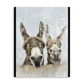 40 Cute Donkeys Canvas Wal Art