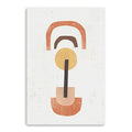 24 Abstract Shapes in Balance Canvas Wall Art
