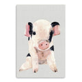 24 Cute Pink Piglet Canvas Wall Art