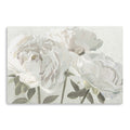36 Neutral Flowers in Bloom Canvas Wall Art