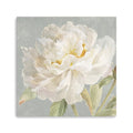 40 Angelic White Peony Flower Canvas Wall Art