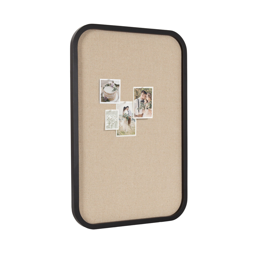 Hutton Wood Framed Fabric Pinboard