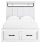 Ashbryn - Panel Storage Bed