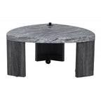 Triangle Nesting Coffee Table Set (Set of 2) - Gray