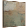 Sage Horizon No. 1 by Amy Lighthall Framed Canvas Wall Art Print