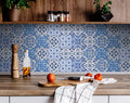 7 X 7 Bluebell Lina Removable Peel and Stick Tiles