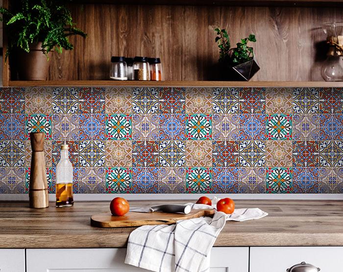 6 X 6 Mancuso Removable Peel and Stick Tiles