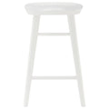 26 White Solid Wood Counter Stool