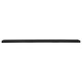 75 Black Wooden Floating Shelf