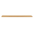 75 Natural Light Brown Wooden Floating Shelf