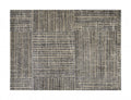 2 x 3 Modern Geo Lines in Squares Washable Floor Mat