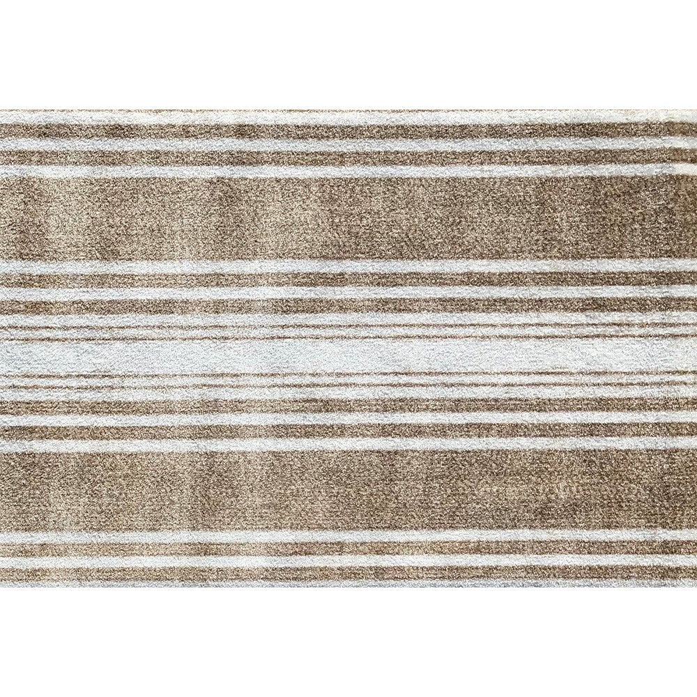2 x 3 Sandy Shores Regatta Stripe Washable Floor Mat