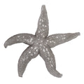 19 Silver Pewter Textured Starfish Wall Art