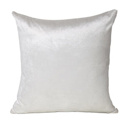 Classic 22 Solid Color White Soft Touch Throw Pillow
