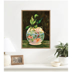 Goldfish Garden by Lucia Gianello Framed Canvas Wall Art Print