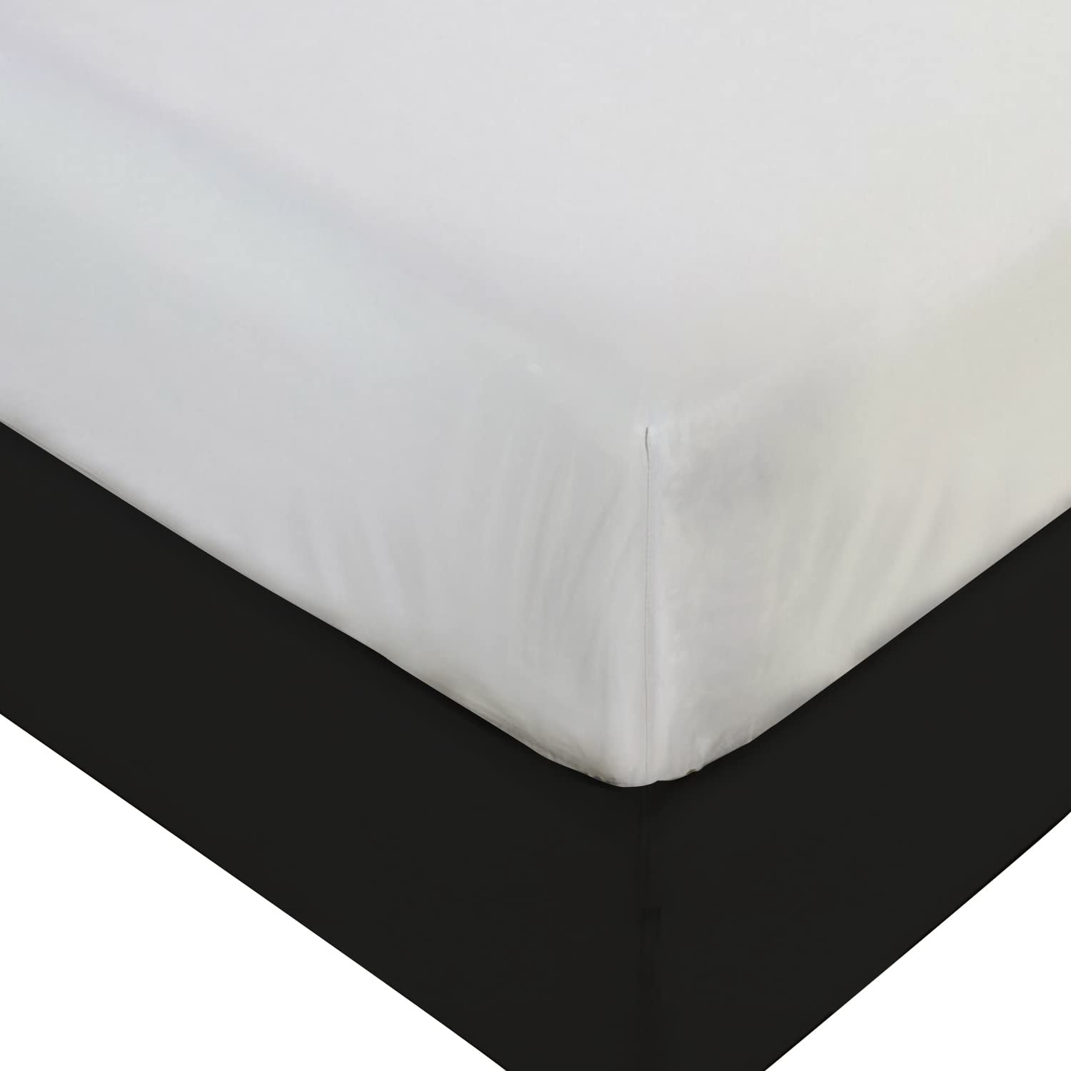 Plastic Mattress Protector Twin, Fitted Sheet Style, Waterproof Vinyl Mattress Cover, Heavy Duty Breathable - Bed Wetting And Sp
