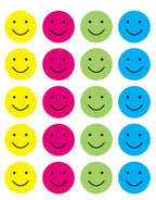 Teacher Created Resources Happy Faces Stickers, Multi Color (1274)