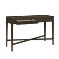 Fluted 2-drawer Storage Console Table