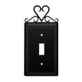 Village Wrought Iron Heart Switch Cover