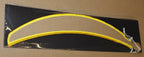 2-Pack 15 Inch Honeycomb Banana Decoration, Yellow