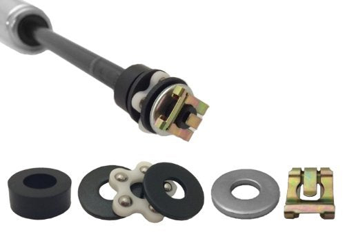 Replacement Hardware Repair Kit for Office chair gas Lift cylinder - Includes clip, washers, & Bearing - S4451-K