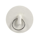 Danco Drain-Protecing, Stain-Proof, Carded Rubber Drain Stopper, White, 1-5/8-Inch, 1-Pack (80228)