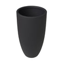 Crete Series Poly Stone Planter in Aged Concrete 17.3 Dia, 31.5 High