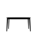 Manhattan Comfort Tudor 53 Contemporary Modern Dining Table for 6 - Smooth Rounded Edges, Solid Wood Splayed Legs, Durable and S