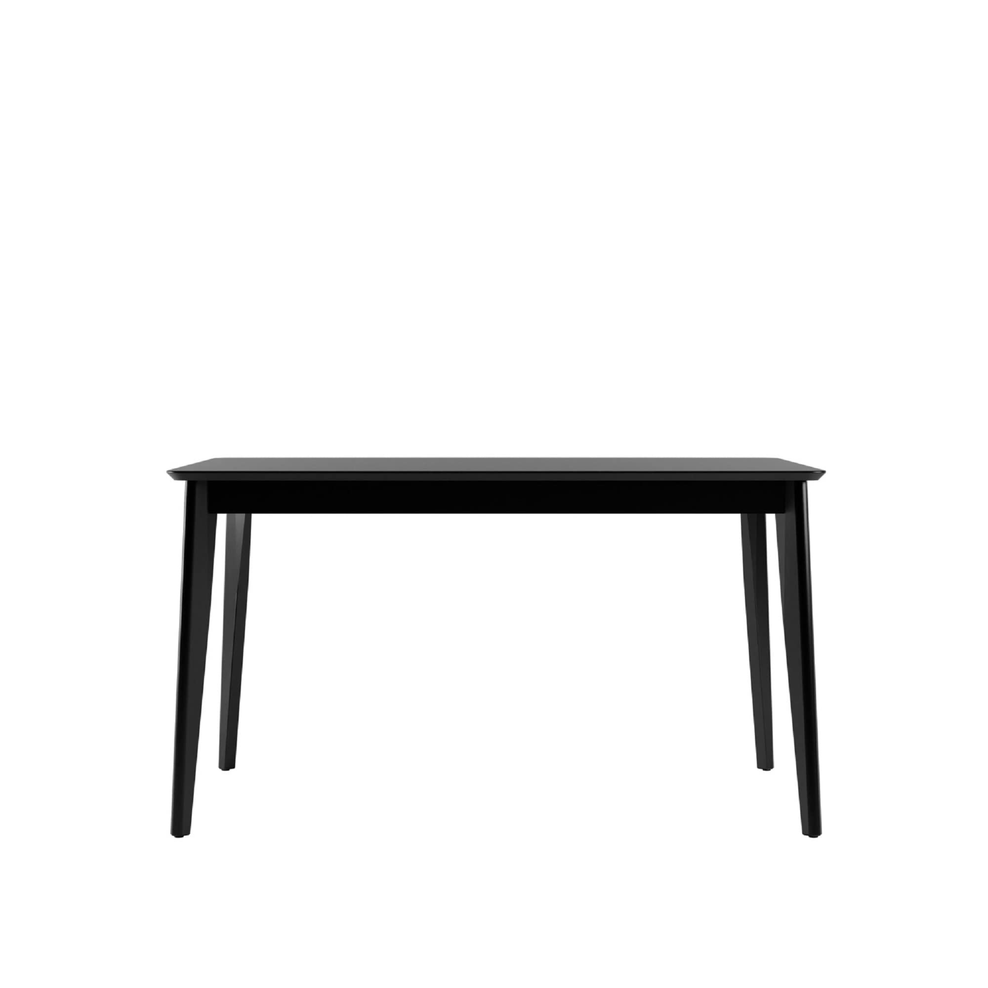 Manhattan Comfort Tudor 53 Contemporary Modern Dining Table for 6 - Smooth Rounded Edges, Solid Wood Splayed Legs, Durable and S