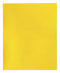 School Smart Leatherette 2 Pocket Folder - 9 X 12 Inch - Pack Of 25 - Yellow