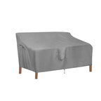 Outdoorlines Outdoor Waterproof Patio Loveseat Couch Cover - Uv Resistant Patio Sofa Furniture Covers Weatherproof Heavy Duty Glider Covers For Outdoor Furniture, 58Wx32.5Dx31H Inches, Gray
