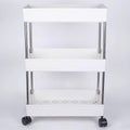 Leaffybezz Kitchen Trolley With Wheels, 3 Layer Kitchen Organizer Accessories Items & Storage Onion Potato Rack, Vegetable Baske