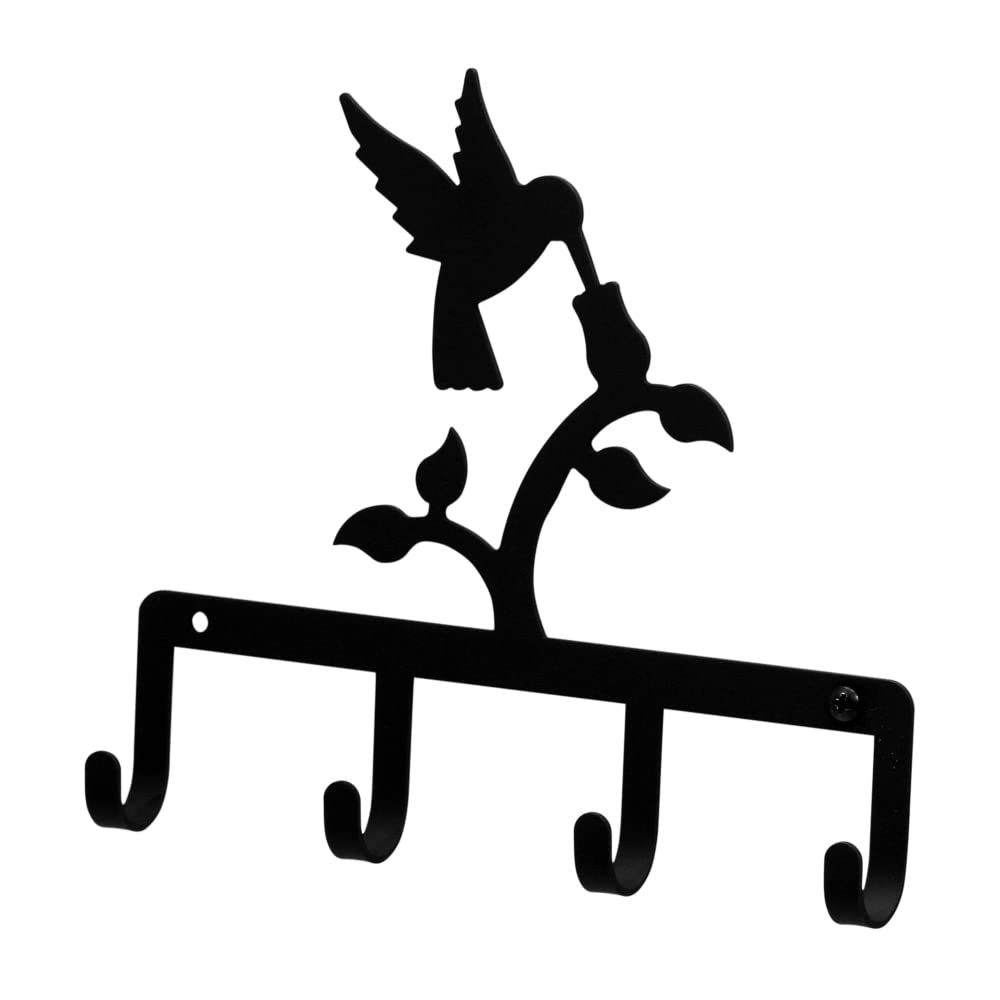 Village Wrought Iron Hummingbird Key Holder Key Hooks