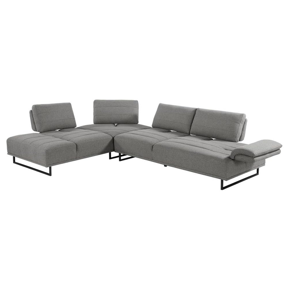 Coaster Fine Furniture Arden Taupe Fabric Adjustable Back Sectional 508888