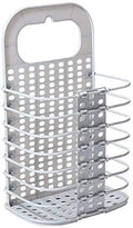 Swejos Folding Laundry Hamper  Durable Hanging Basket with Hooks | EcoFriendly, Lightweight & Breathable Fabric for Versatile 